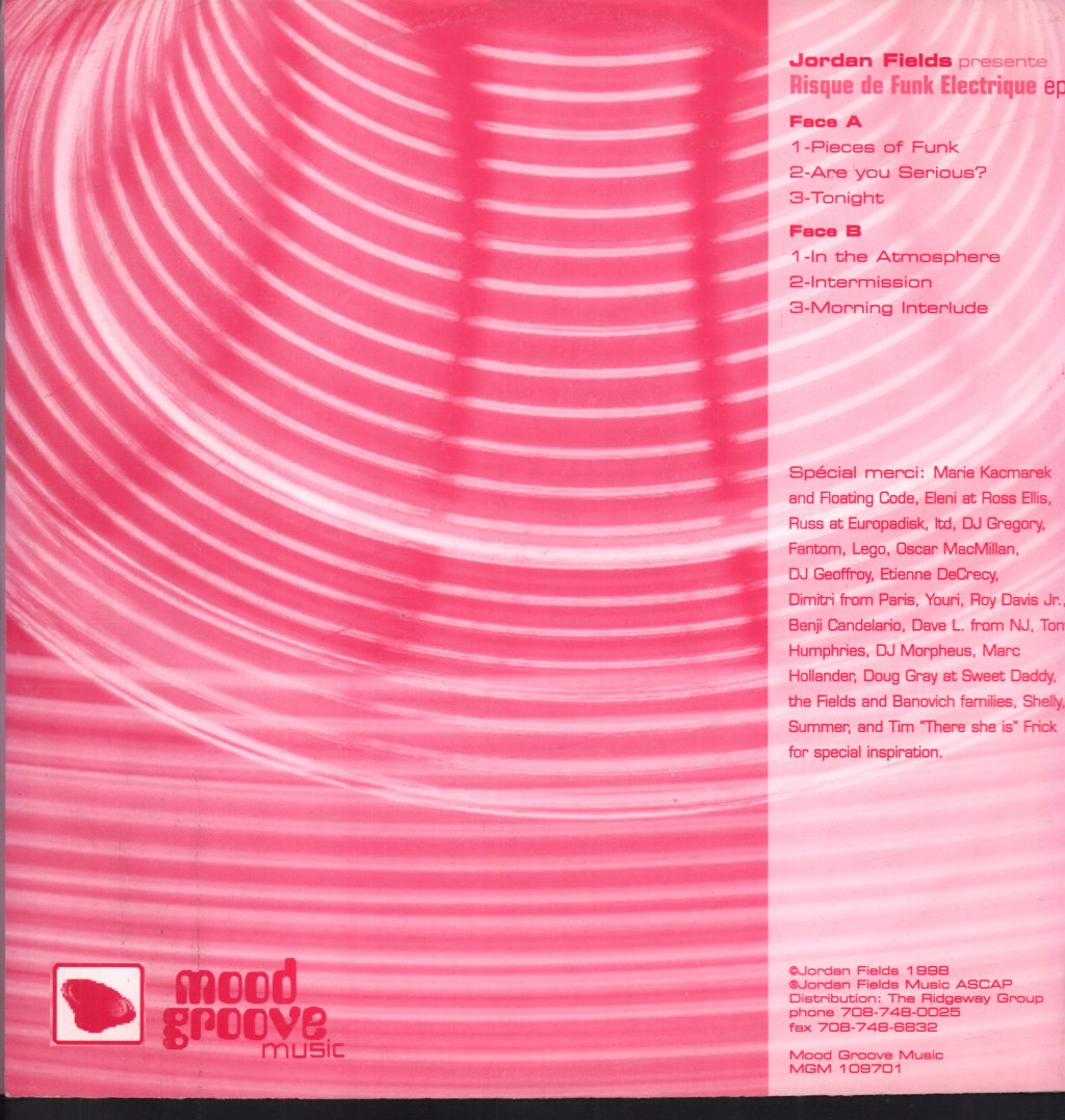 Risque De Funk Electrique - Risque De Funk Electrique EP - 12 Inch