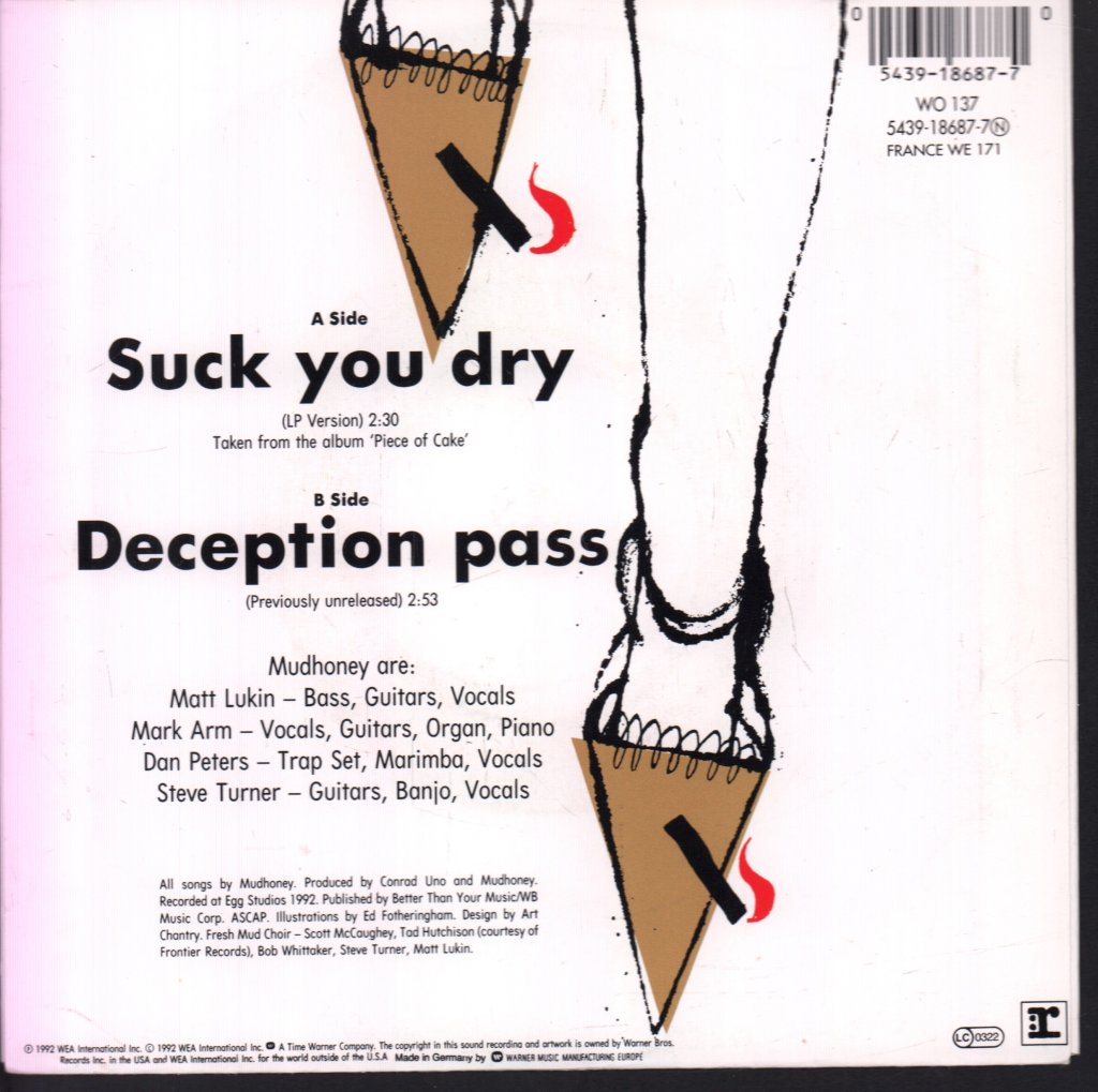Mudhoney - Suck You Dry - 7 Inch