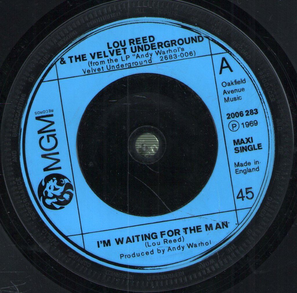 Lou Reed And The Velvet Underground - I'm Waiting For The Man - 7 Inch