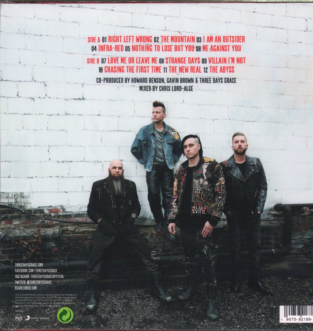 Three Days Grace - Outsider - Lp