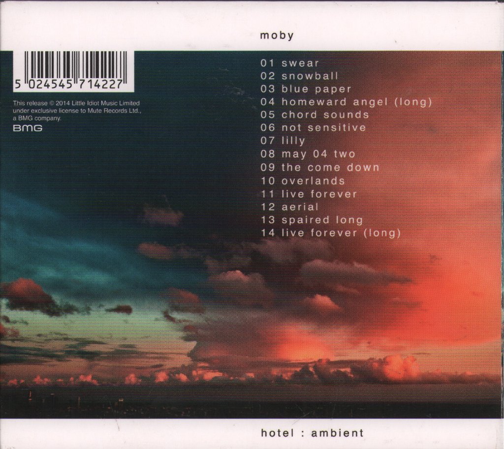 Moby - Hotel : Ambient - Double Cd
