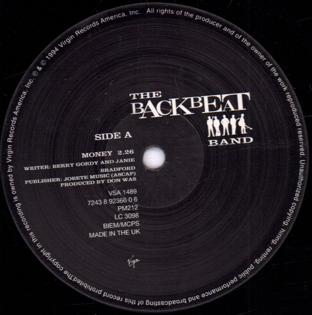 Backbeat Band - Money - 10 Inch