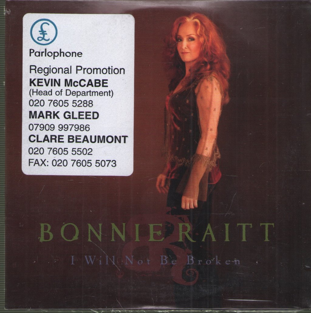 Bonnie Raitt - I Will Not Be Broken - Cd