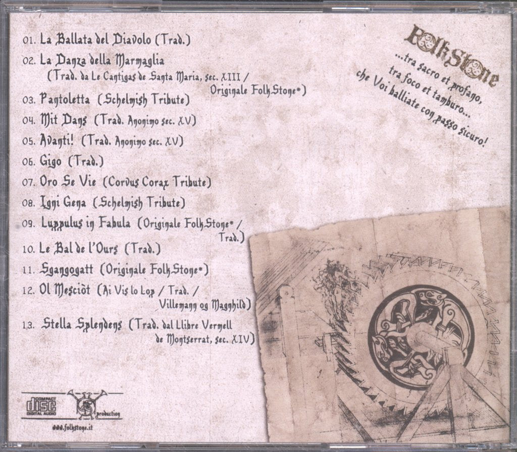 Folkstone - Sgangogatt - Cd