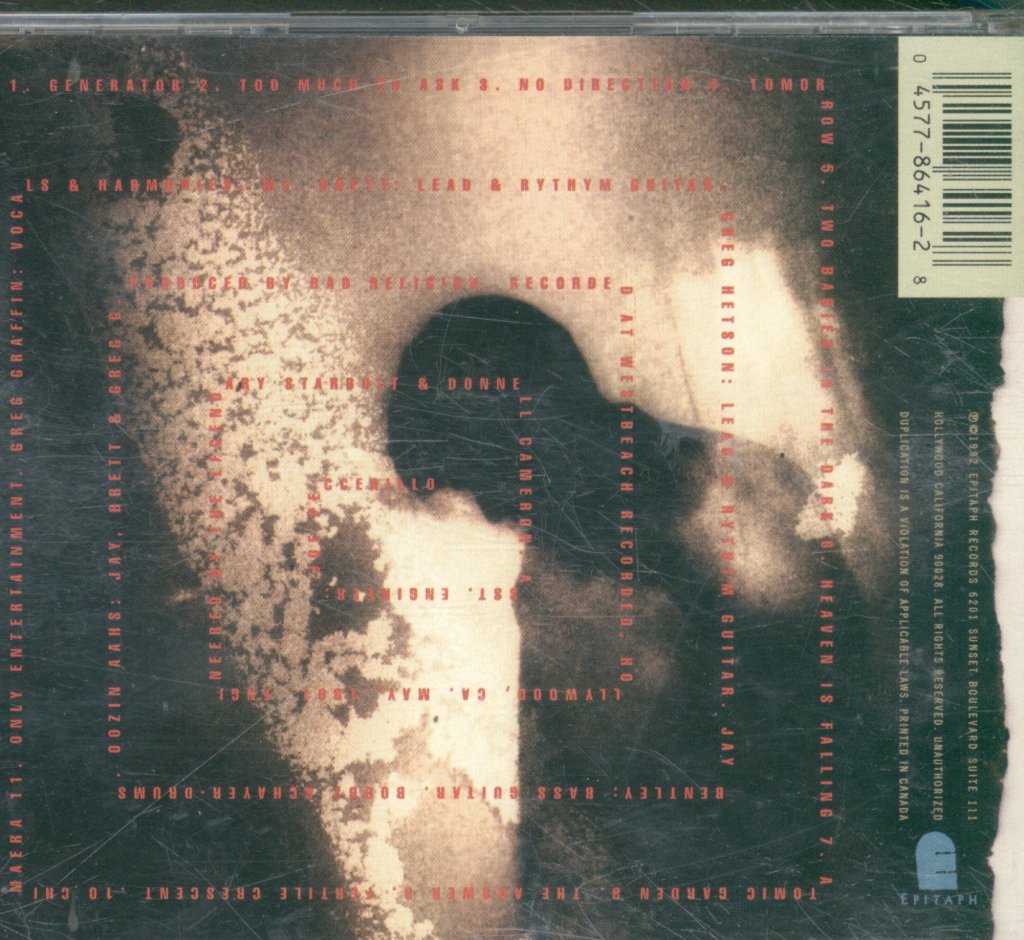 Bad Religion - Generator - Cd