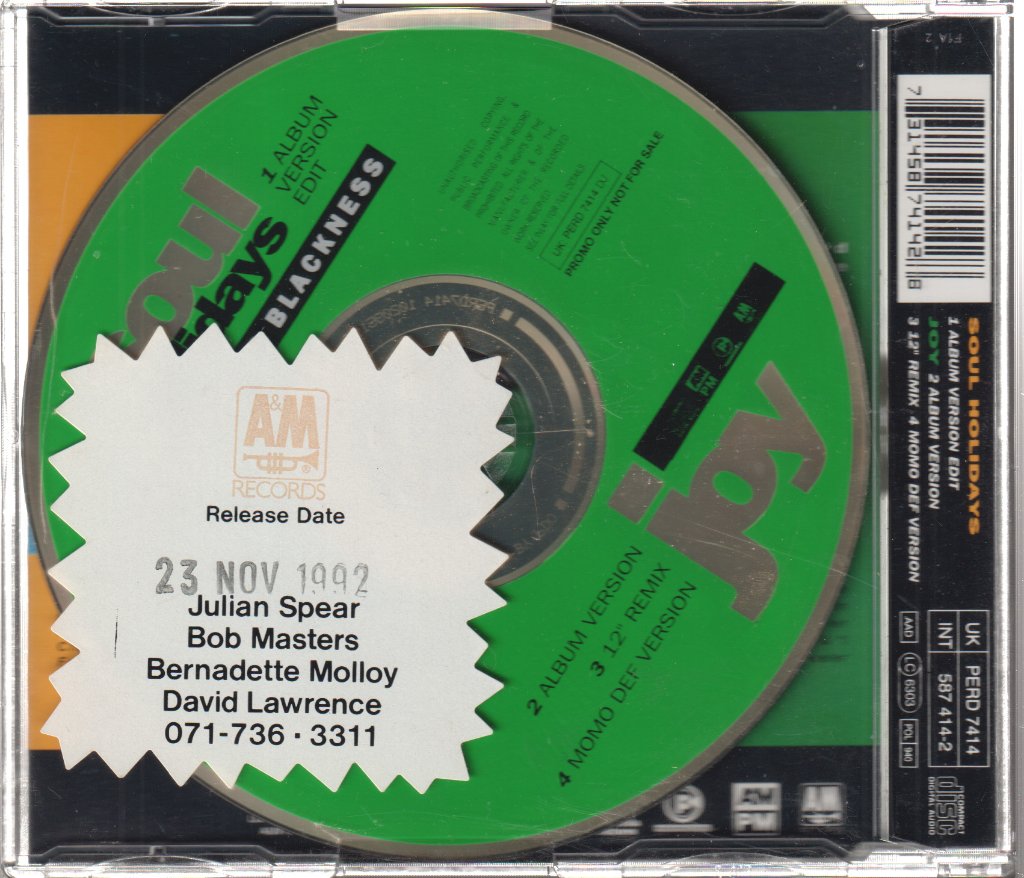 Sounds Of Blackness - Soul Holidays / Joy - Cd