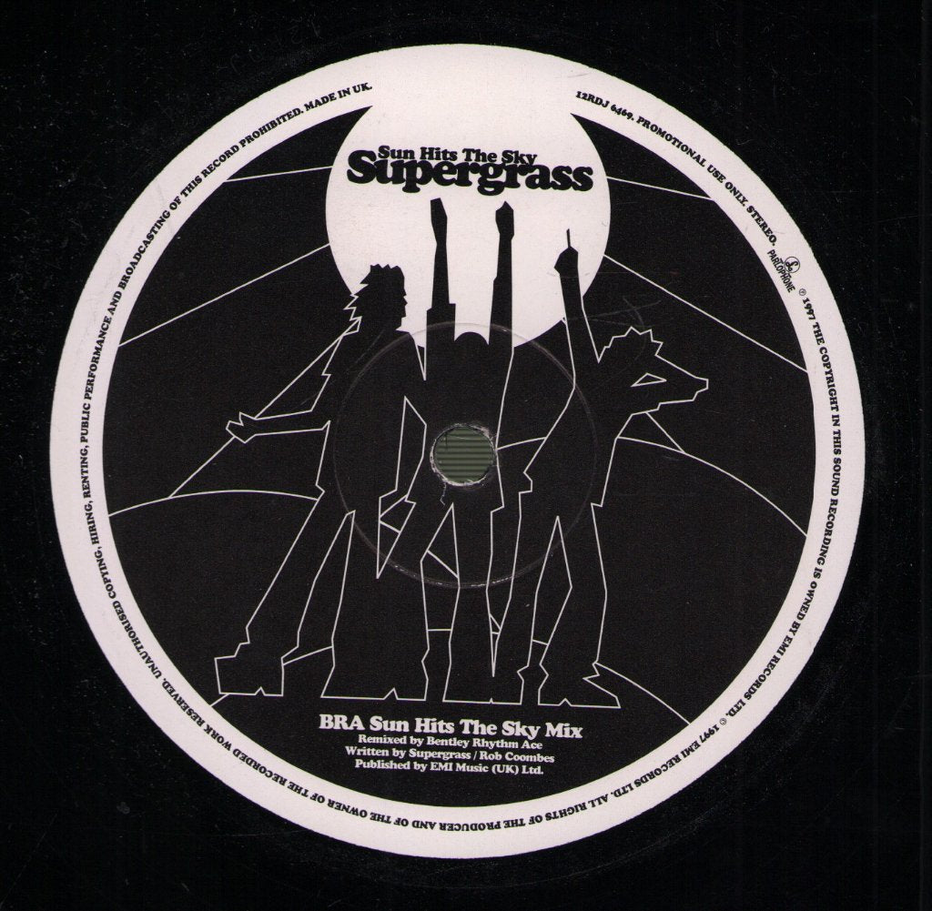 Supergrass - BRA Sun Hits The Sky Mix - 12 Inch