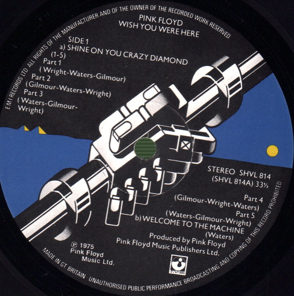 Pink Floyd - Wish You Were Here - Lp