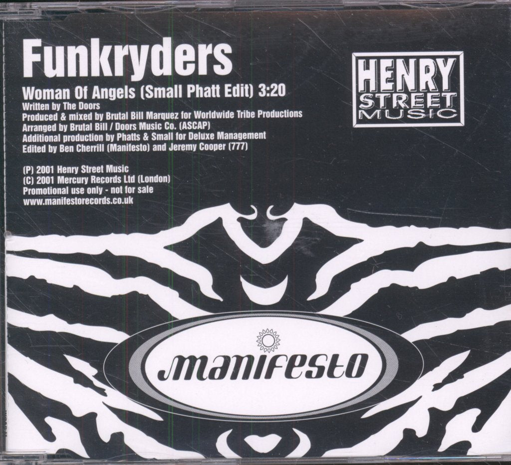 Funkyryders - Woman Of Angels - Cd