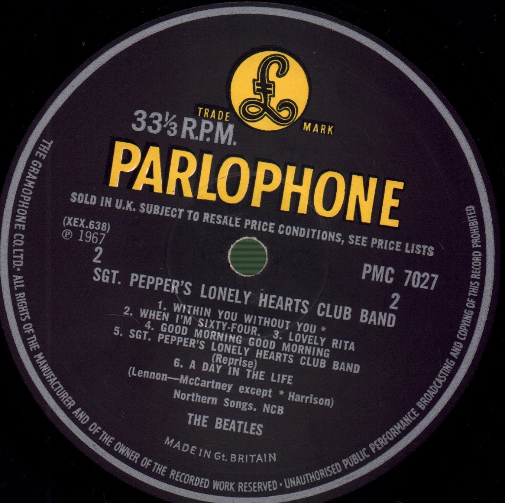 Beatles - Sgt Peppers Lonely Hearts Club Band - Lp
