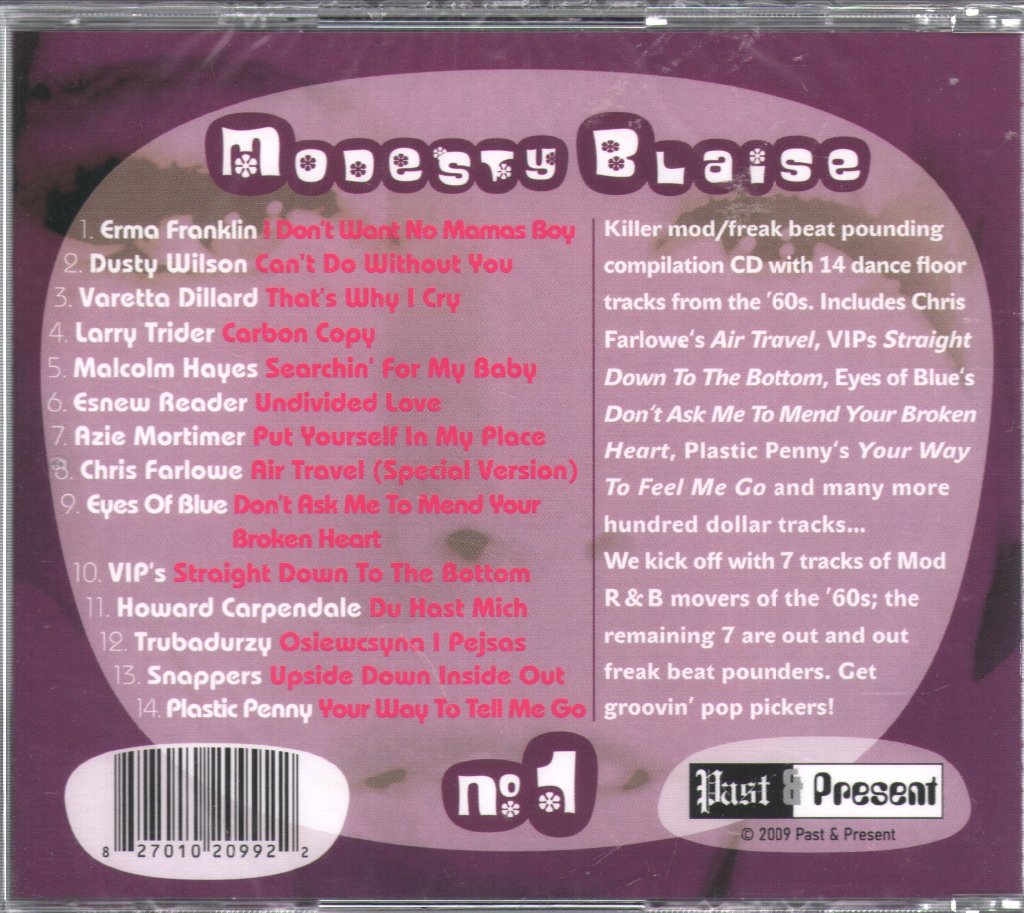 Various Artists - Modesty Blaise - Cd