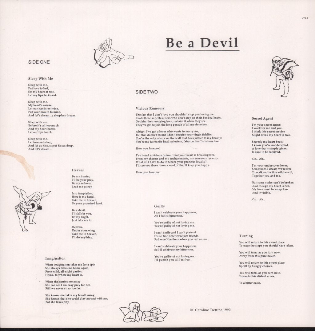 Caroline Trettine - Be A Devil - Lp