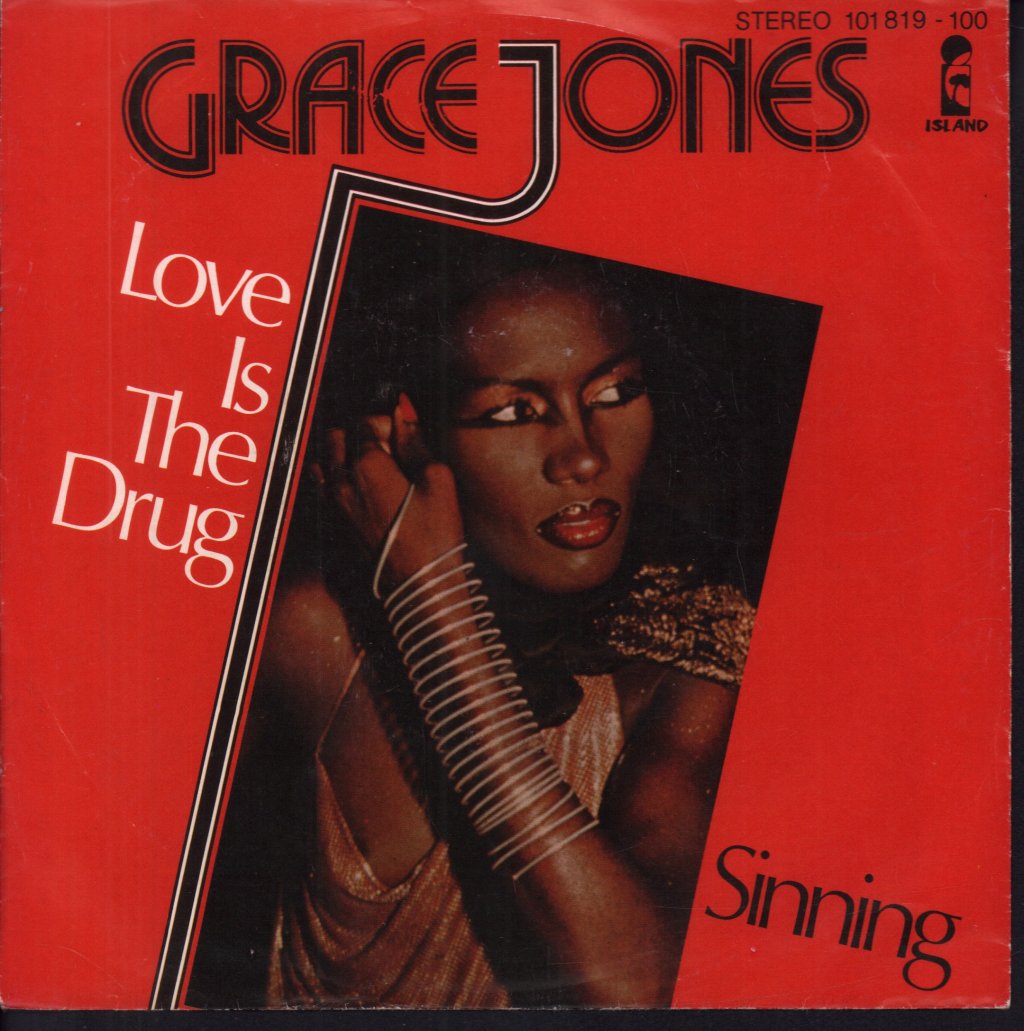 Grace Jones - Love Is The Drug - 7 Inch