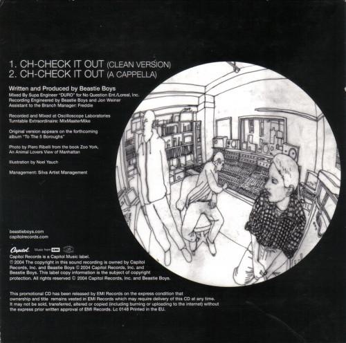 Beastie Boys - Ch-Check It Out - Cd