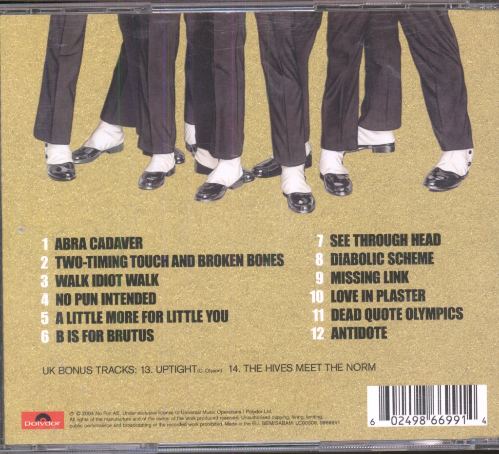 Hives - Tyrannosaurus Hives - Cd