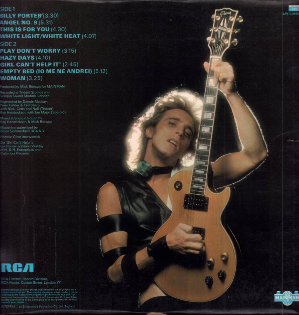 Mick Ronson - Play Don't Worry - Lp
