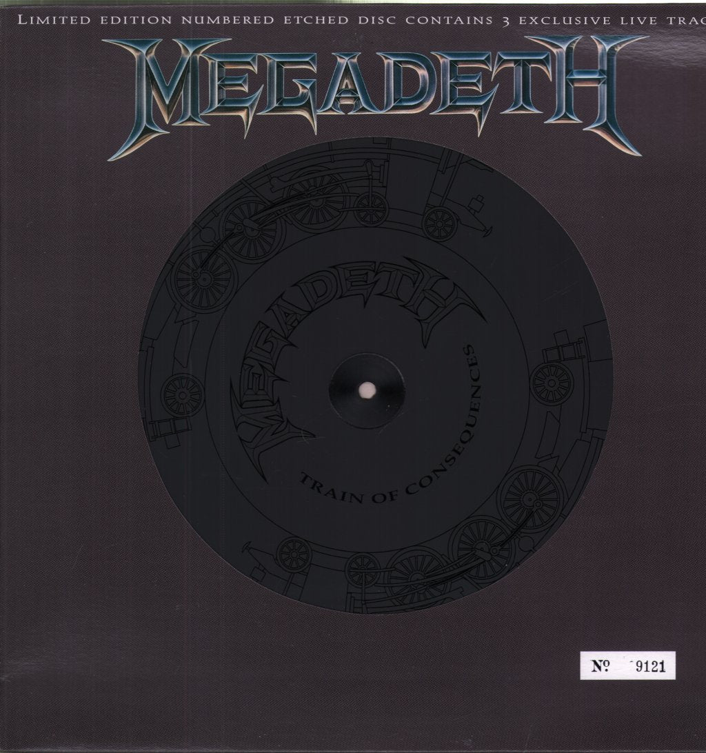 Megadeth - Train Of Consequences - 12 Inch