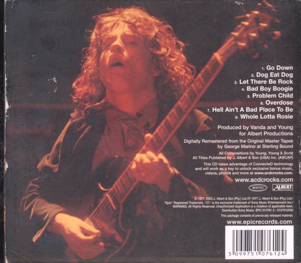 AC/DC - Let There Be Rock - Cd