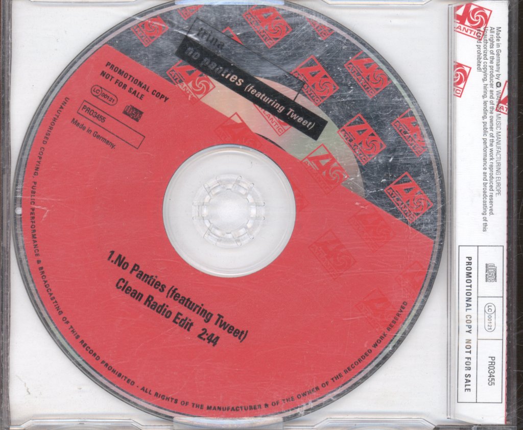 Trina Featuring Tweet - No Panties (Clean Radio Edit) - Cd