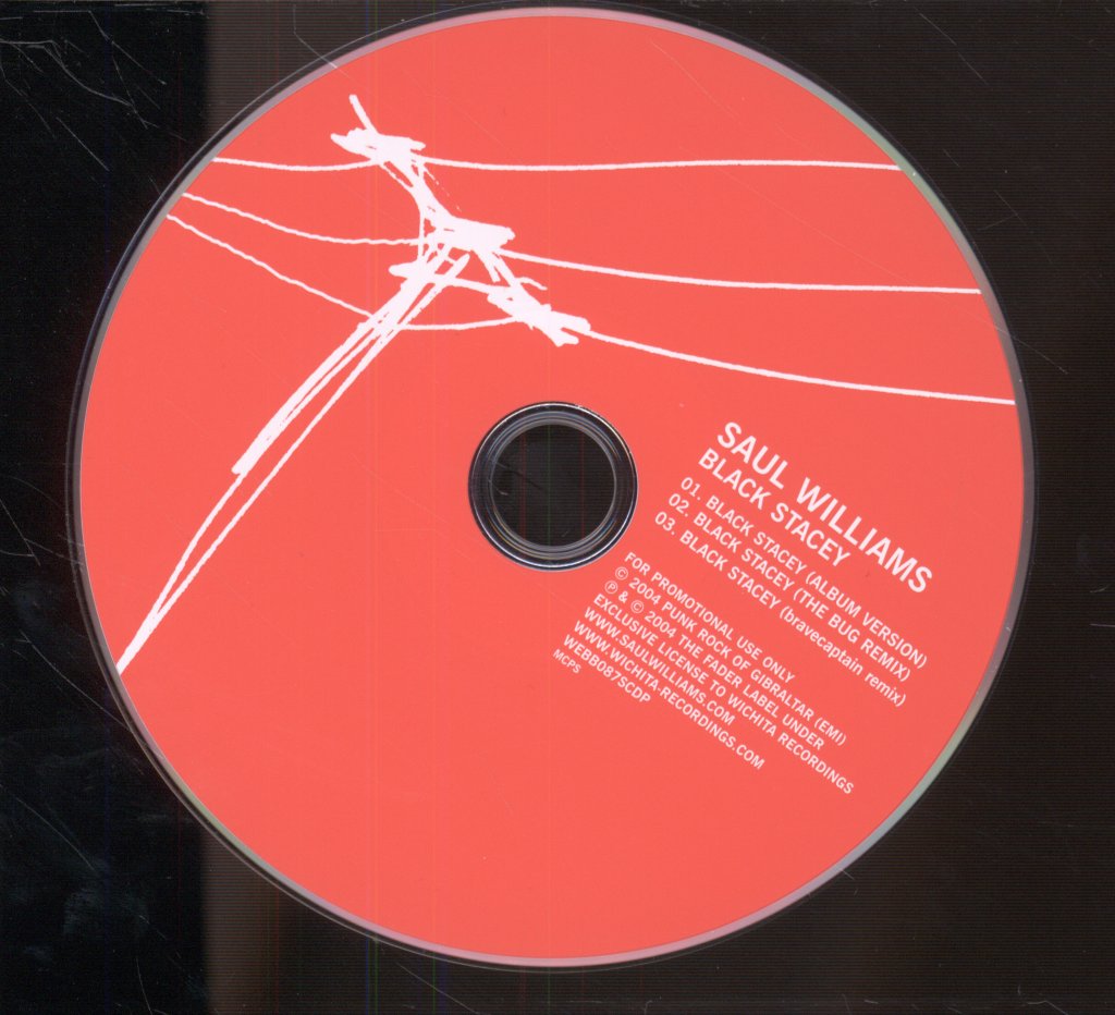 Saul Williams - Black Stacey - Cd