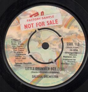 Salsoul Orchestra - Little Drummer Boy - 7 Inch