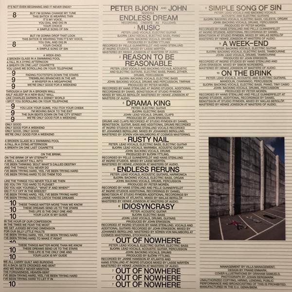 Peter Bjorn And John - Endless Dream - Lp