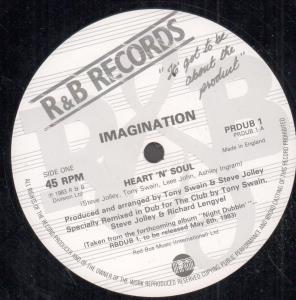 Imagination (80'S Pop Group) - Heart 'N' Soul - 12 Inch