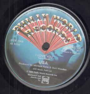 Usa - I Love You - 7 Inch