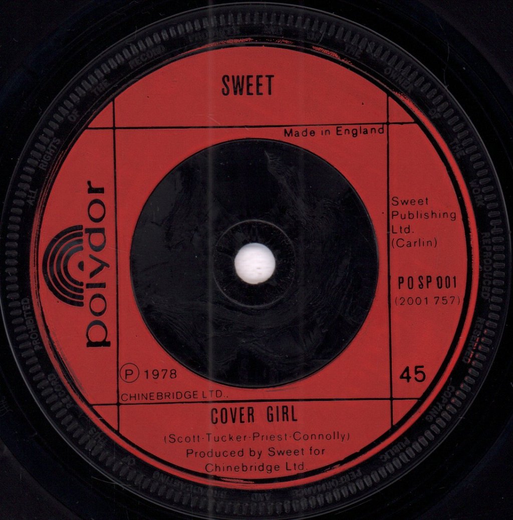 Sweet - Love Is Like Oxygen - 7 Inch