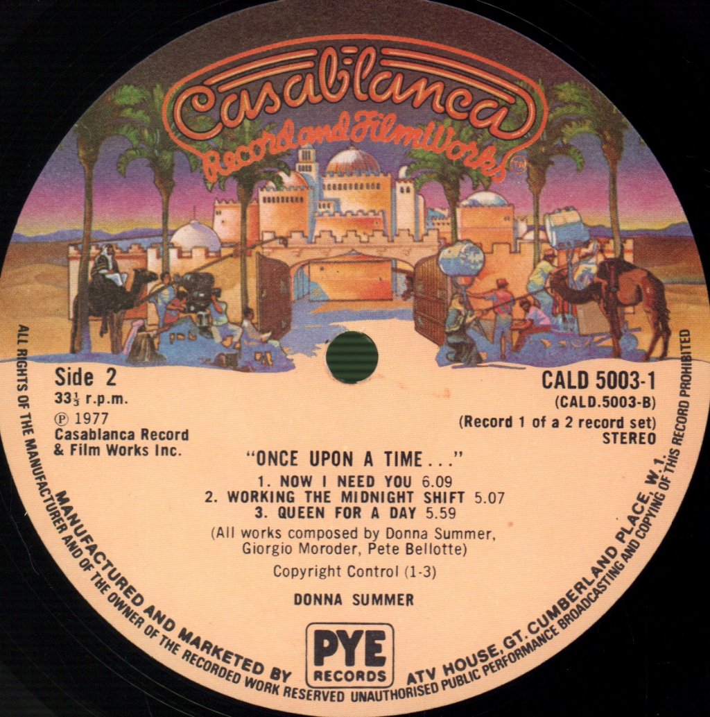 Donna Summer - Once Upon A Time - Double Lp