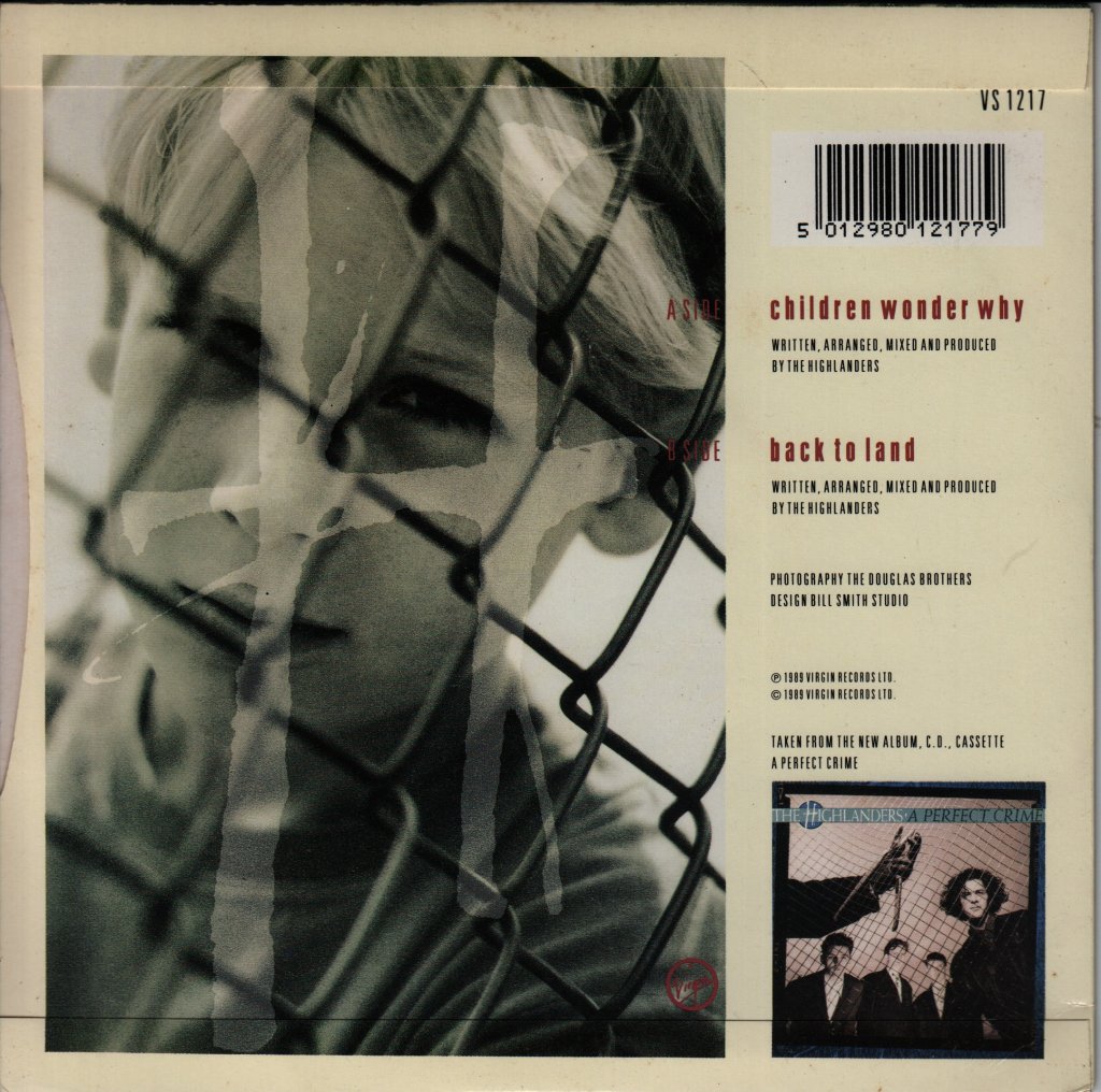 Highlanders - Children Wonder Why - 7 Inch