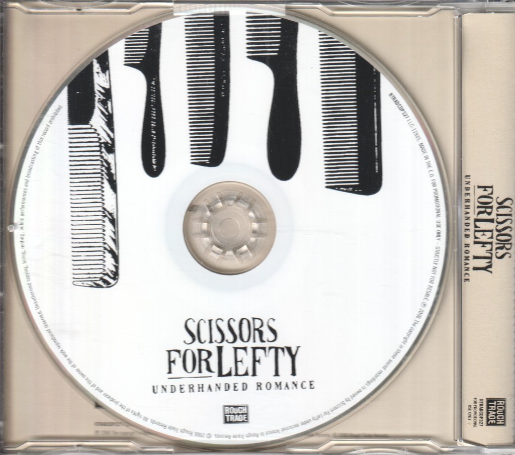 Scissors For Lefty - Underhand Romance - Cd