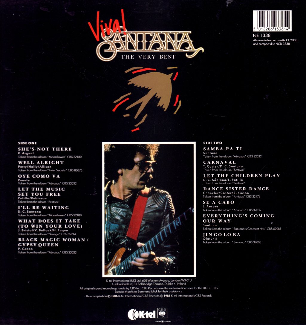 Santana - Viva Santana (Very Best Of) - Lp
