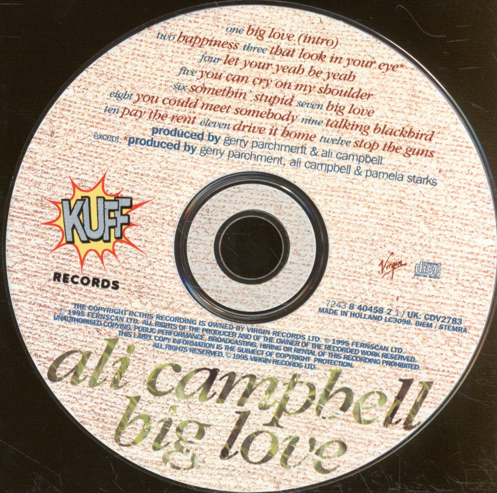 Ali Campbell - Big Love - Cd