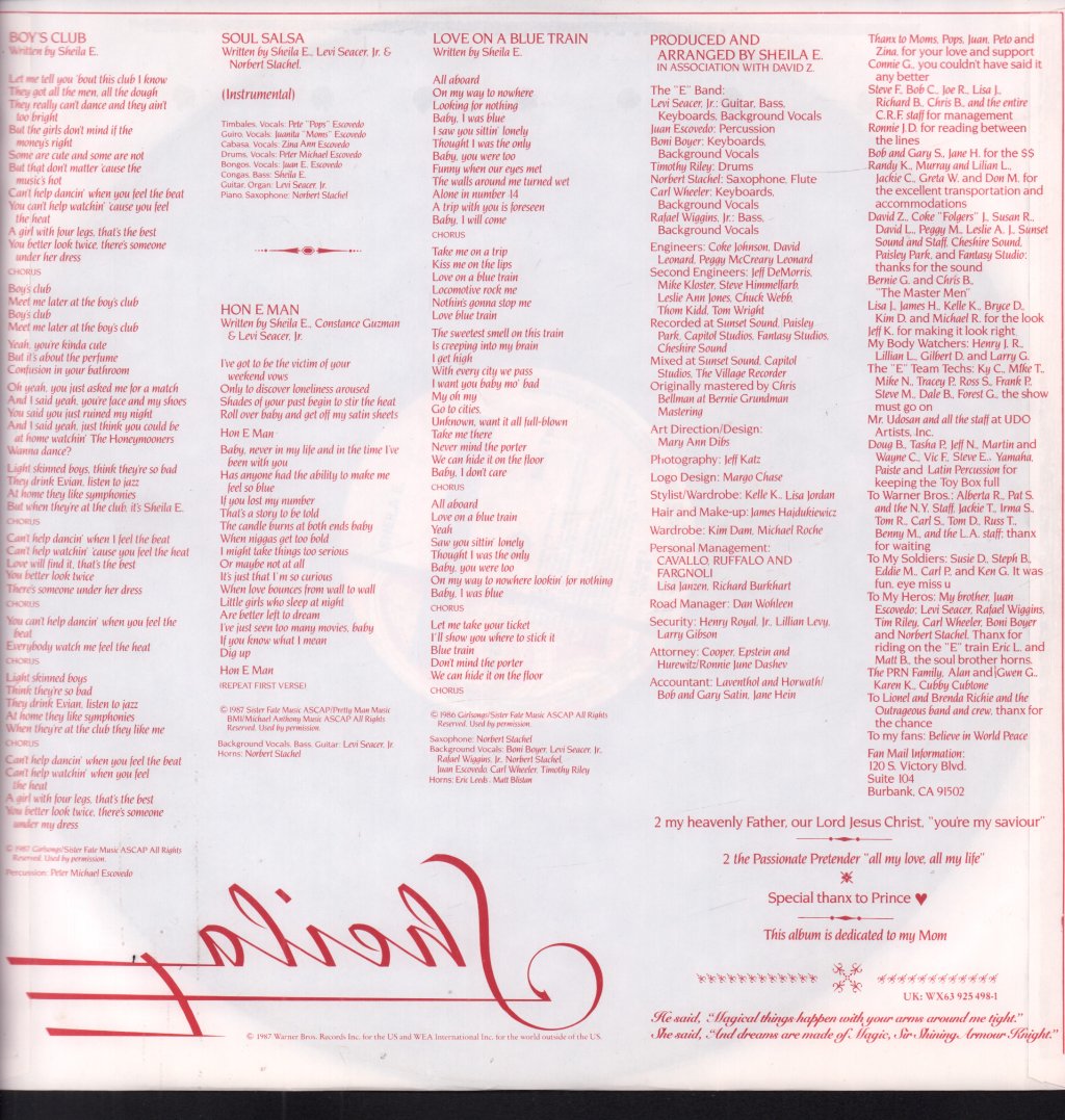 Sheila E - Sheila E - Lp