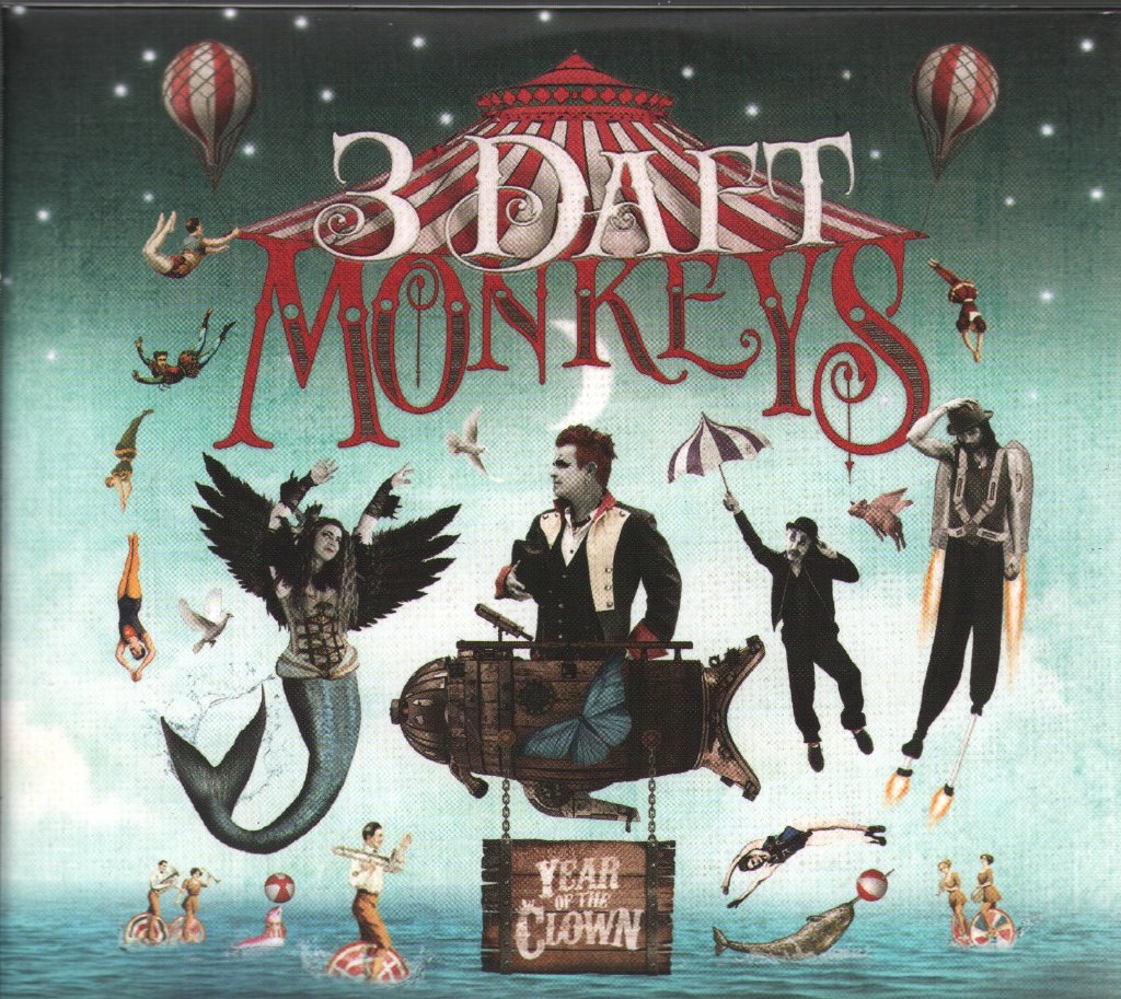 3 Daft Monkeys - Year Of The Clown - Cd