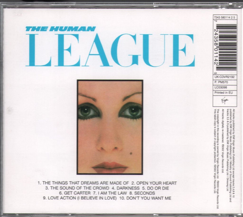 Human League - Dare - Cd