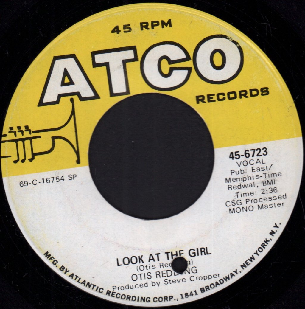 Otis Redding - Look At The Girl - 7 Inch