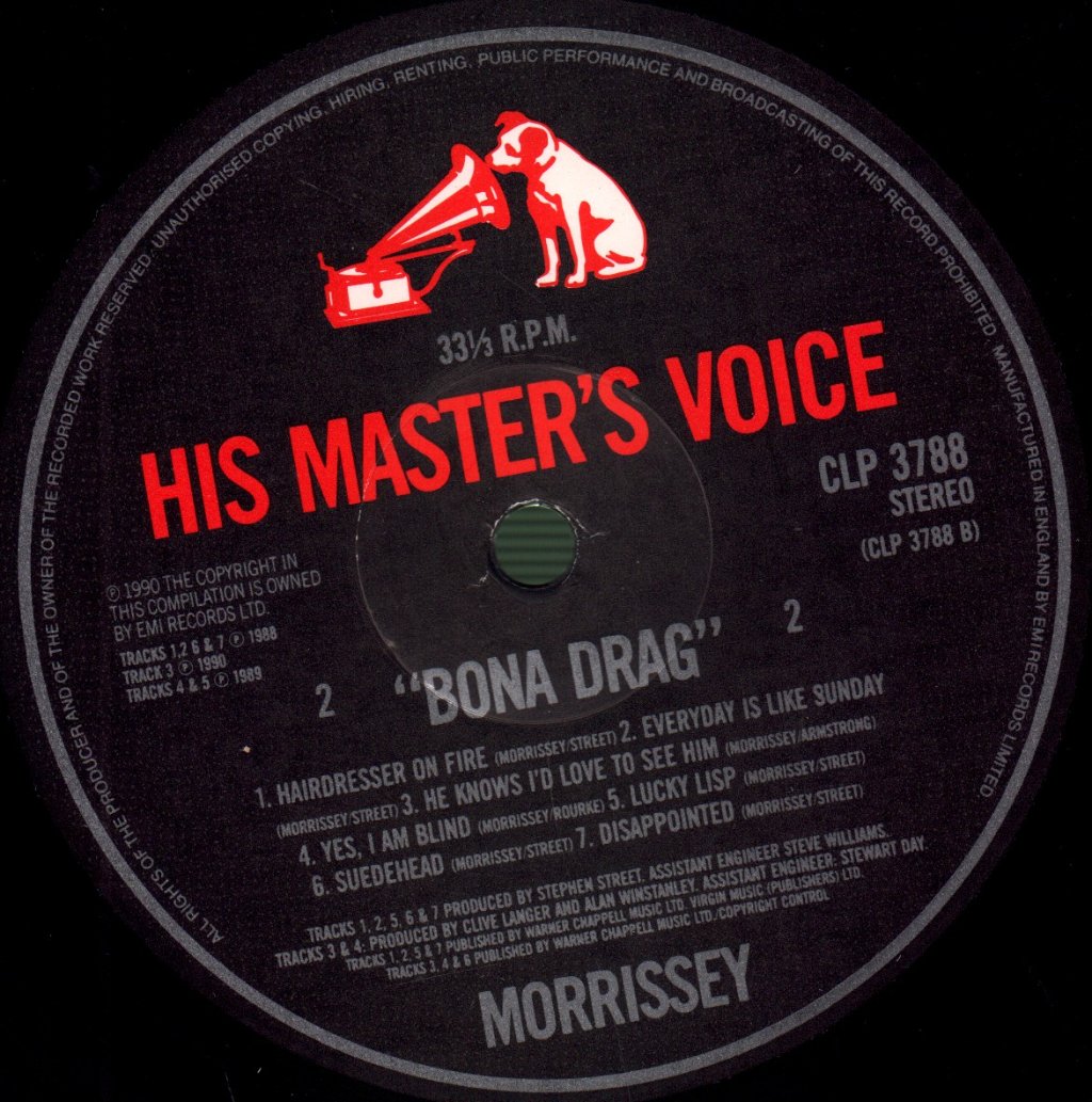 Morrissey - Bona Drag - Lp