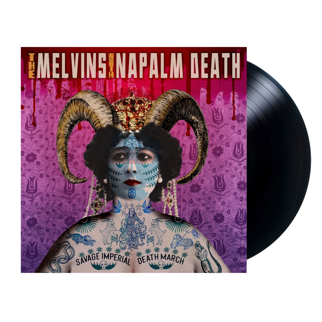 Melvins with Napalm Death - Savage Imperial Death March - Lp