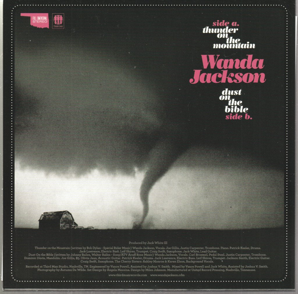 Wanda Jackson - Thunder On The Mountain - 7 Inch