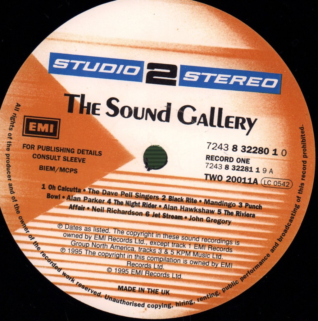Various Artists - Sound Gallery Volume One - Double Lp