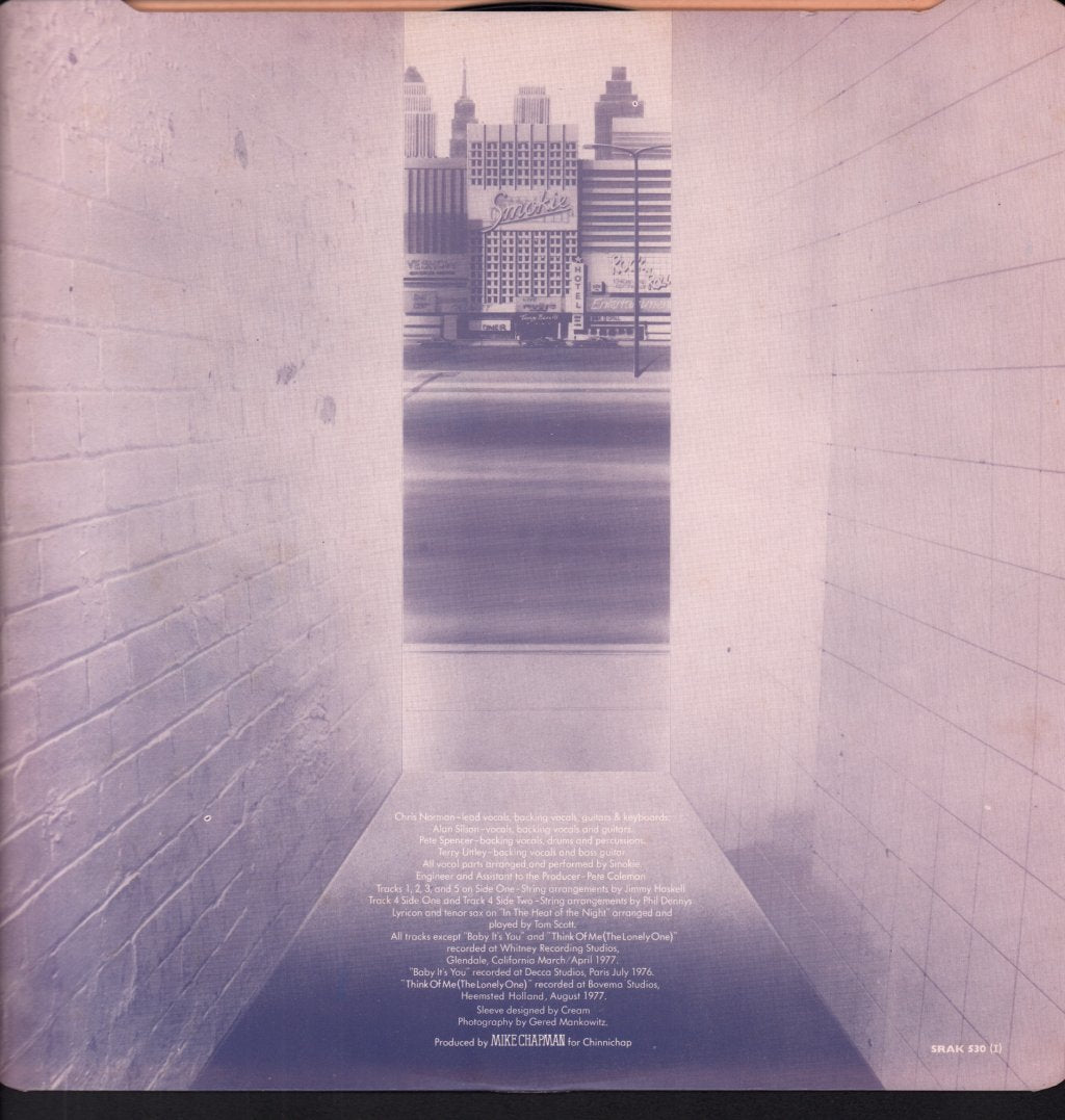 Smokie - Bright Lights And Back Alleys - Lp