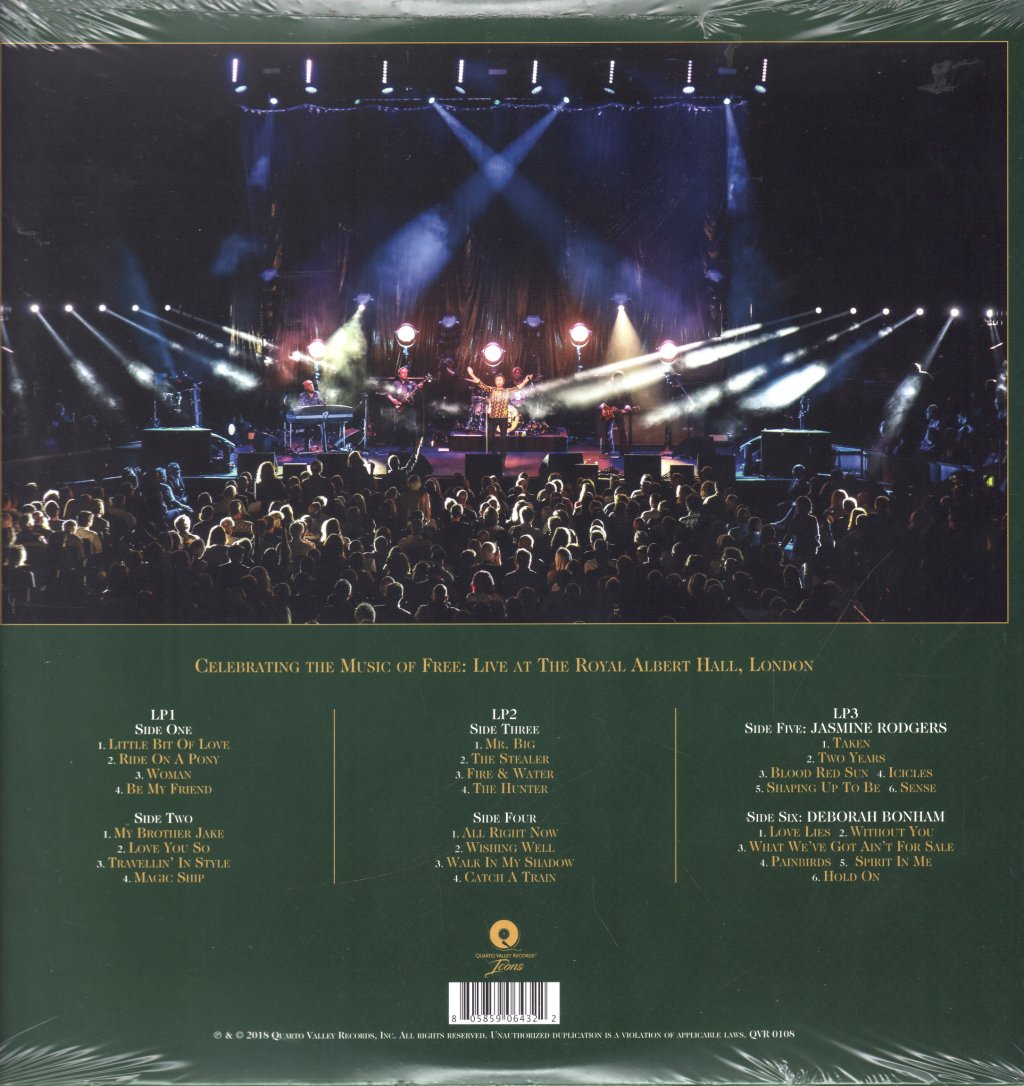 Paul Rodgers - Free Spirit - Triple Lp