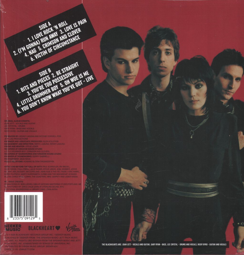 Joan Jett And The Blackhearts - I Love Rock 'N Roll (45th Anniversary) - Lp