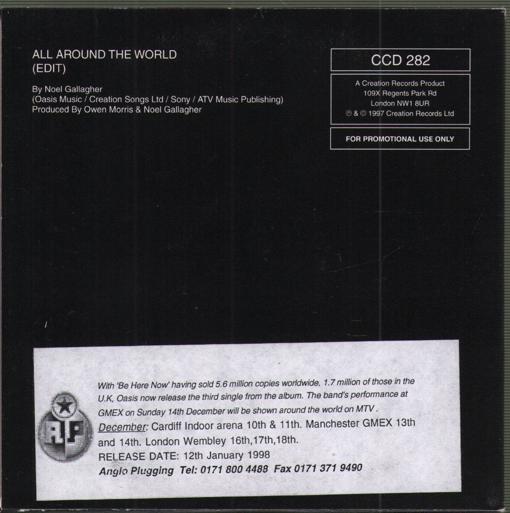 Oasis - All Around The World - Cd