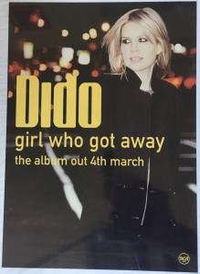 Dido - Girl Who Got Away - Poster