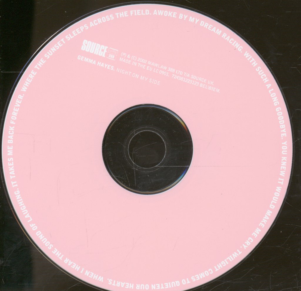 Gemma Hayes - Night On My Side - Cd
