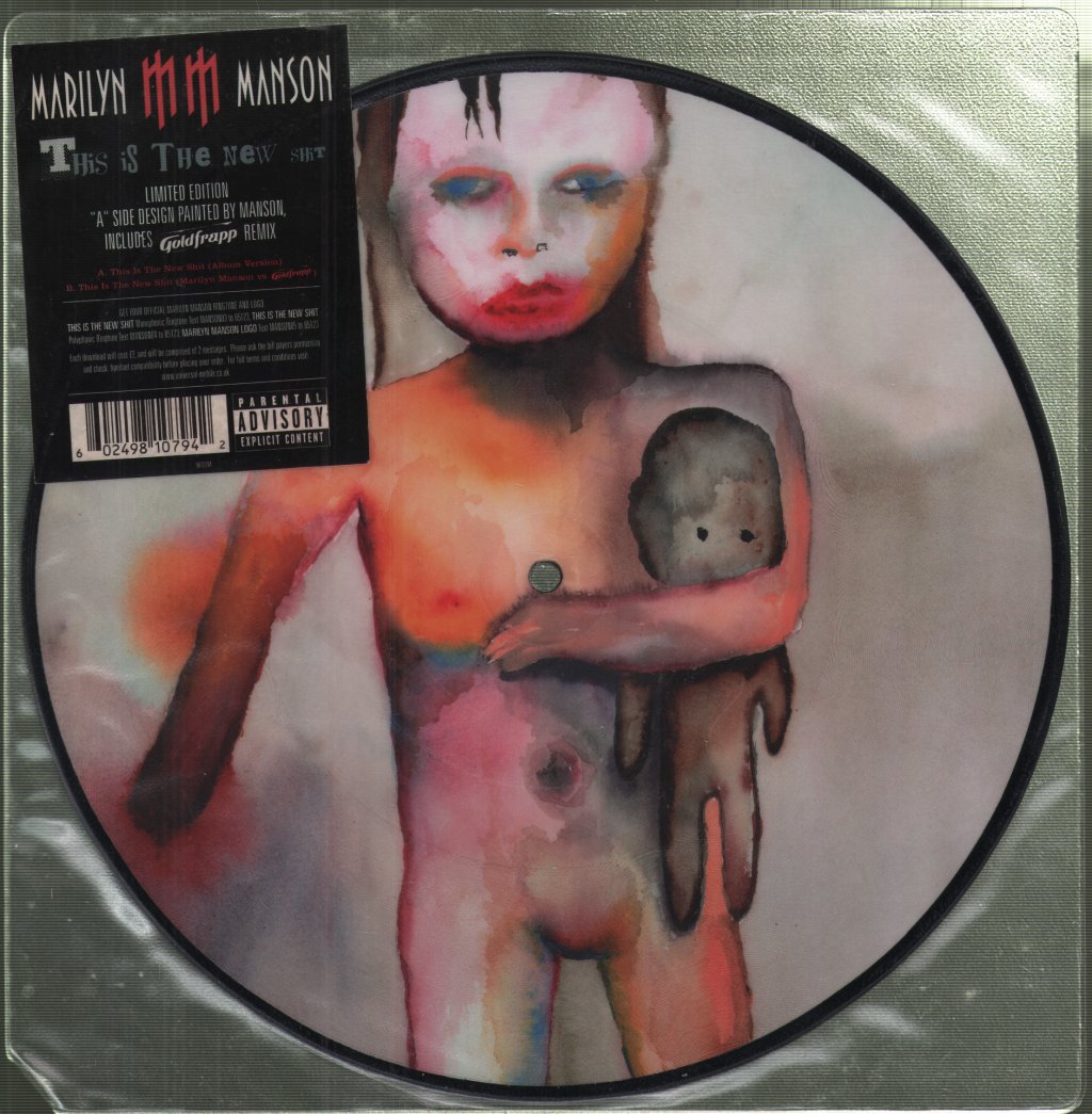 Marilyn Manson - This Is The New S**T - 10 Inch