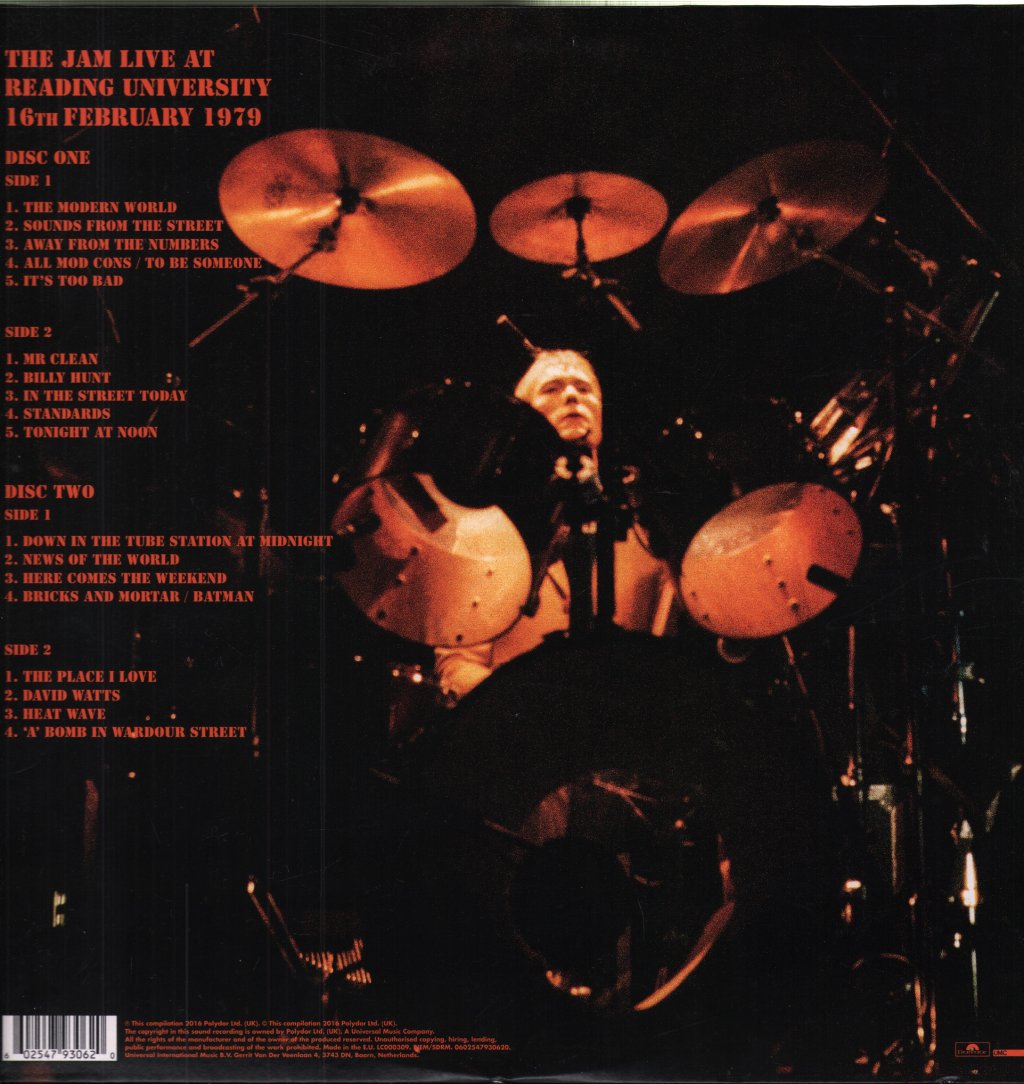 Jam - Live At Reading University 16th February 1979 - Double Lp
